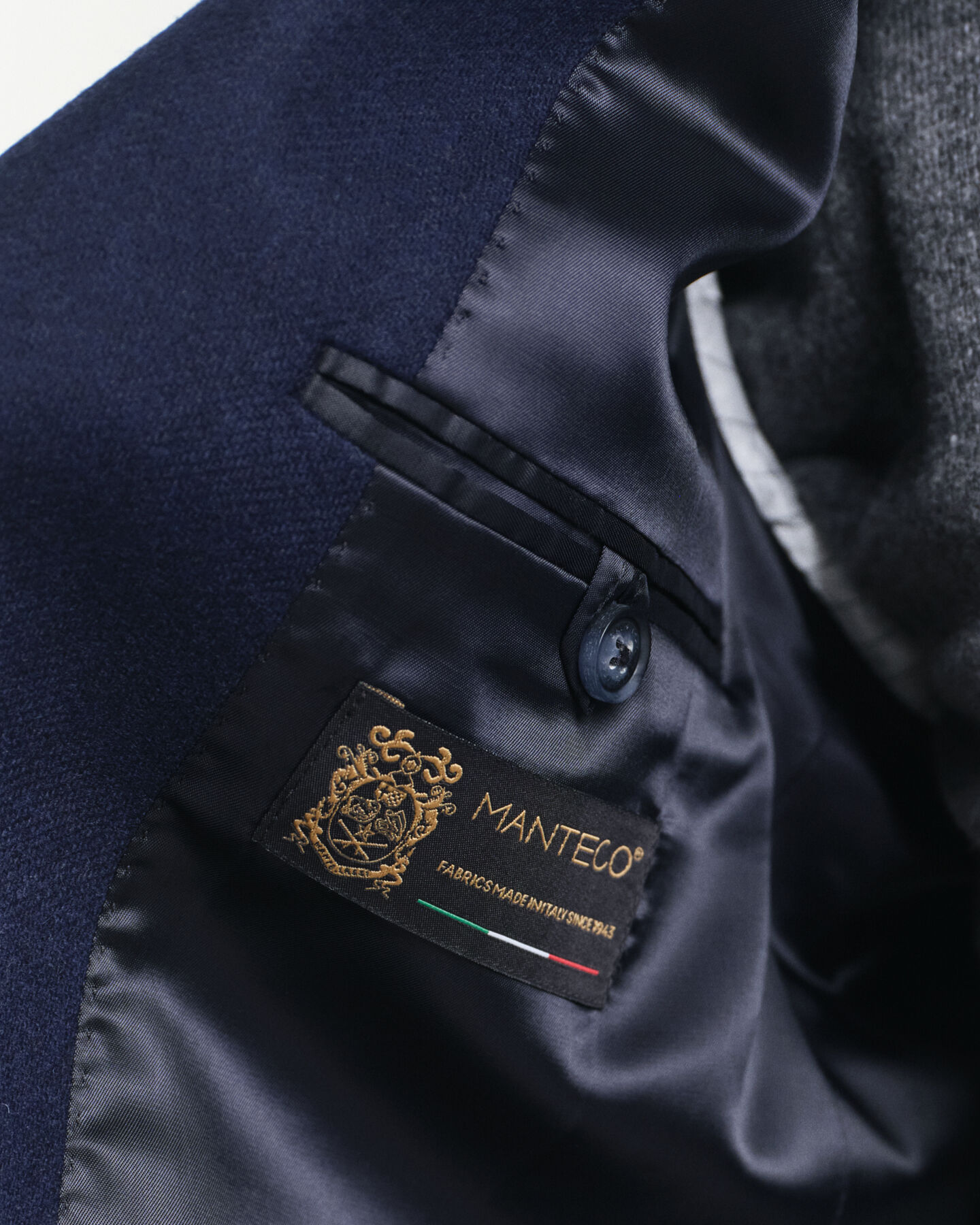 Blazer Club em flanela de lã slim fit