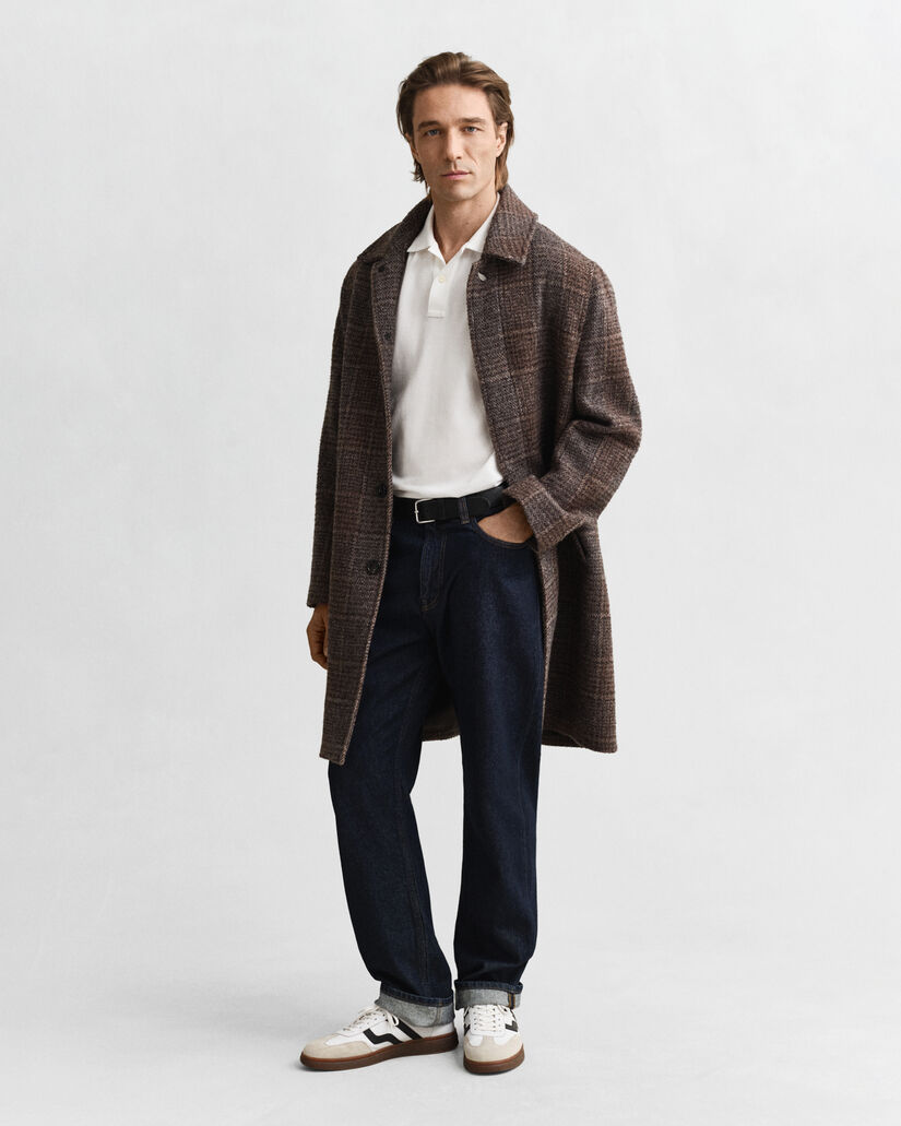 Polo em algodão piqué Shield regular fit