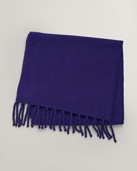 Cachecol em malha de lã fofa