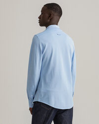 Camisa em piqué Tech Prep™ slim fit