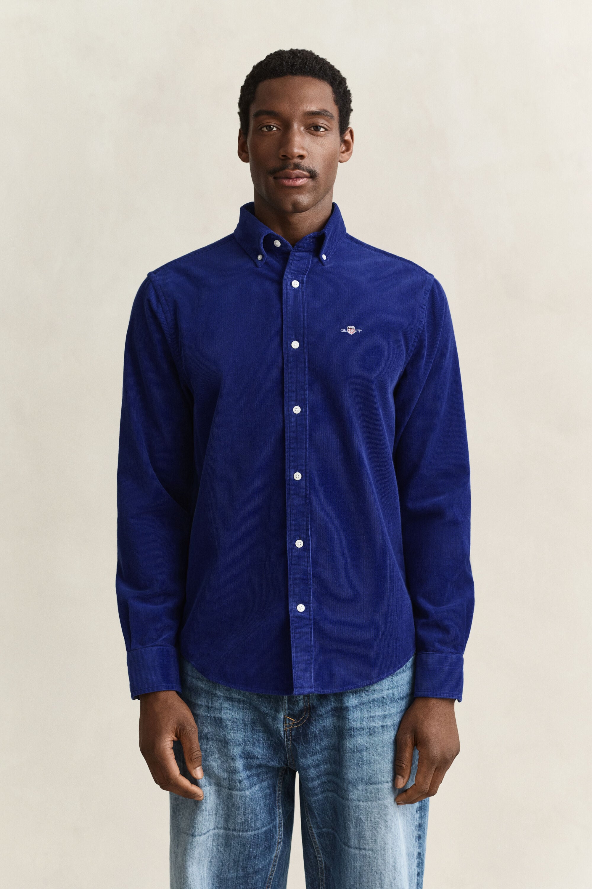Camisa em bombazina