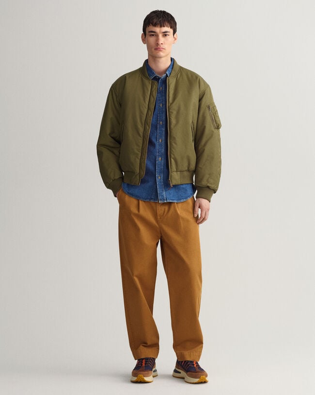 Casaco bomber reversível