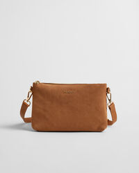 Mala a tiracolo em camurça