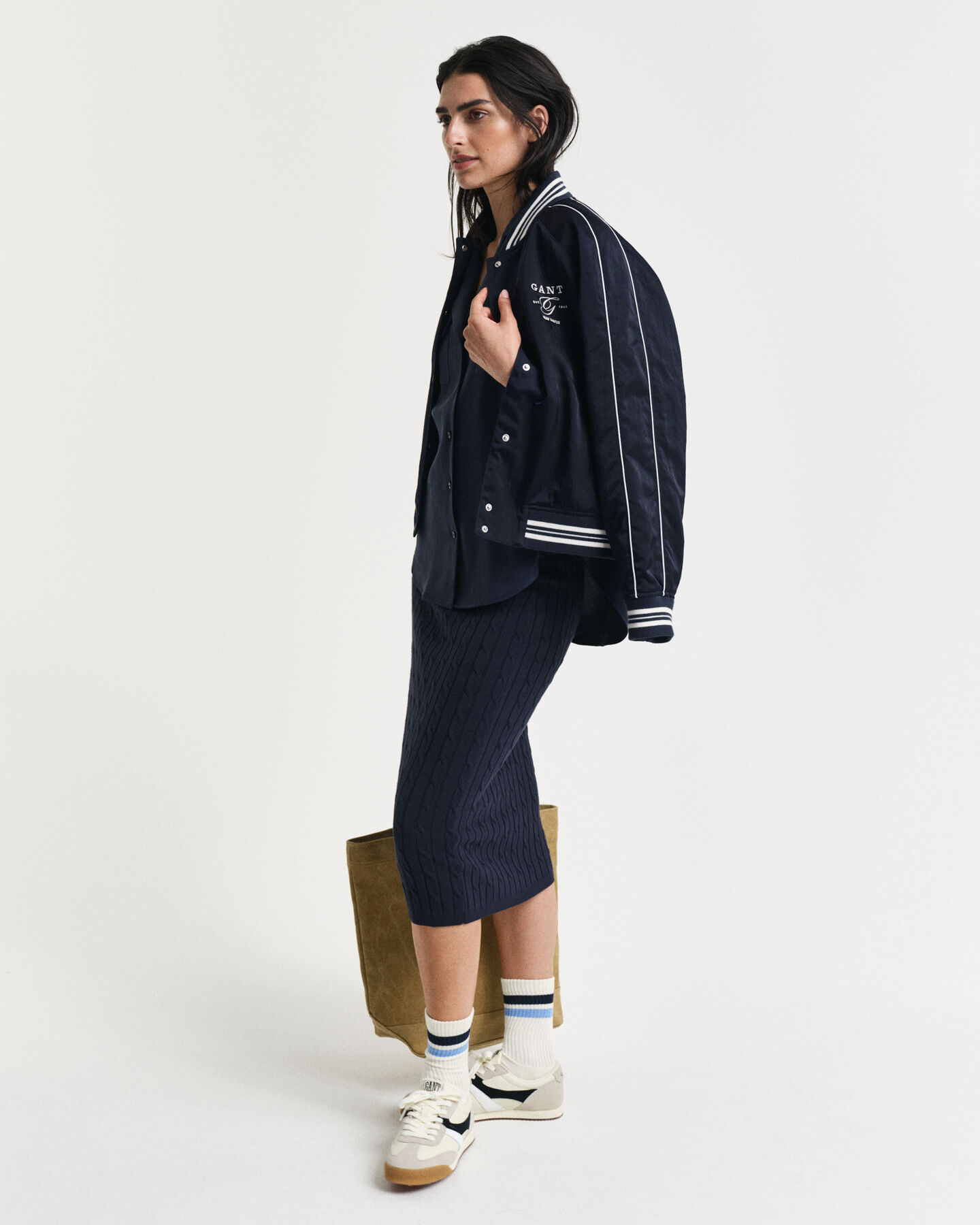 Camisa com bolsos relaxed fit