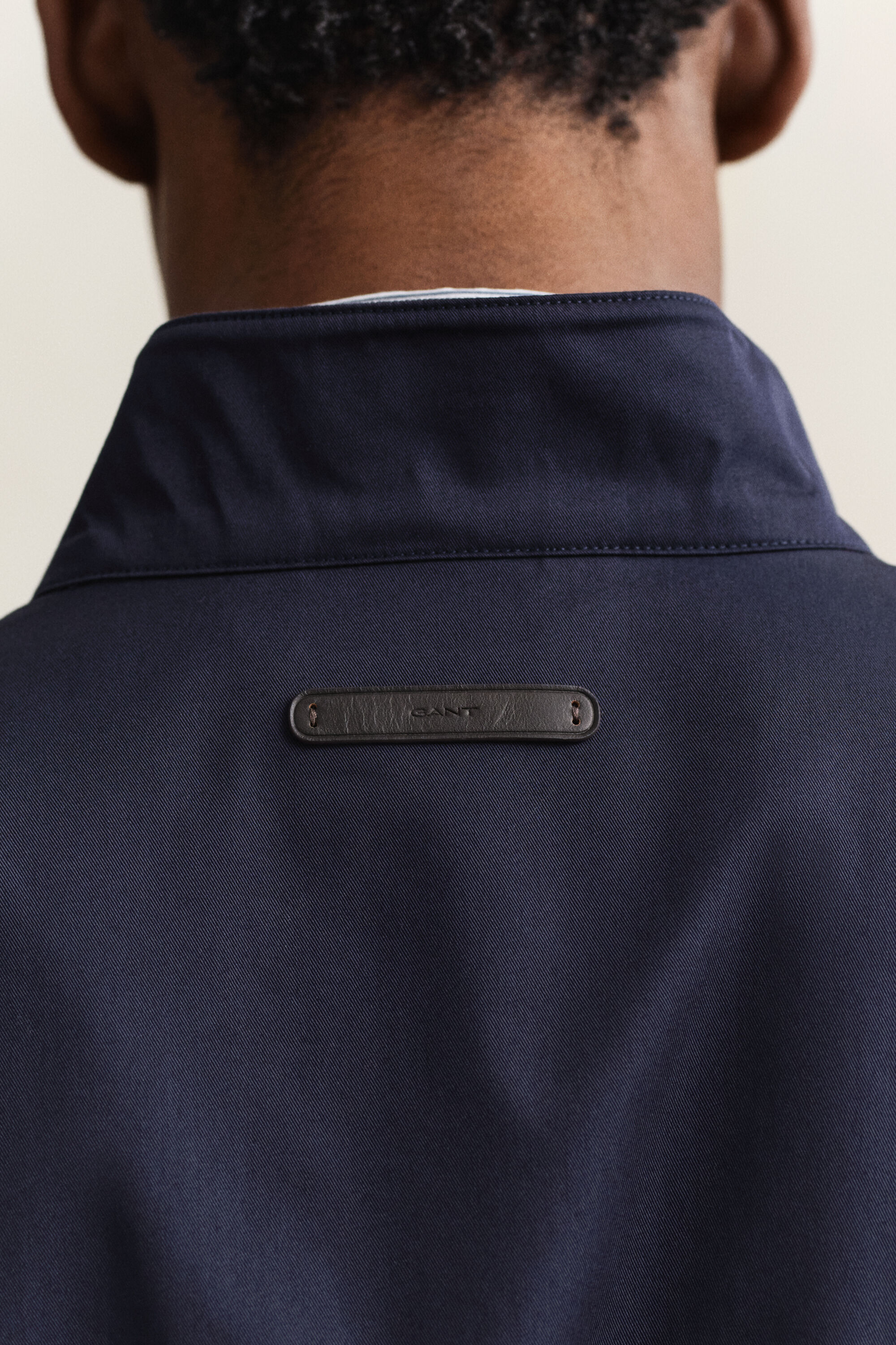 Casaco Harrington em mistura de algodão