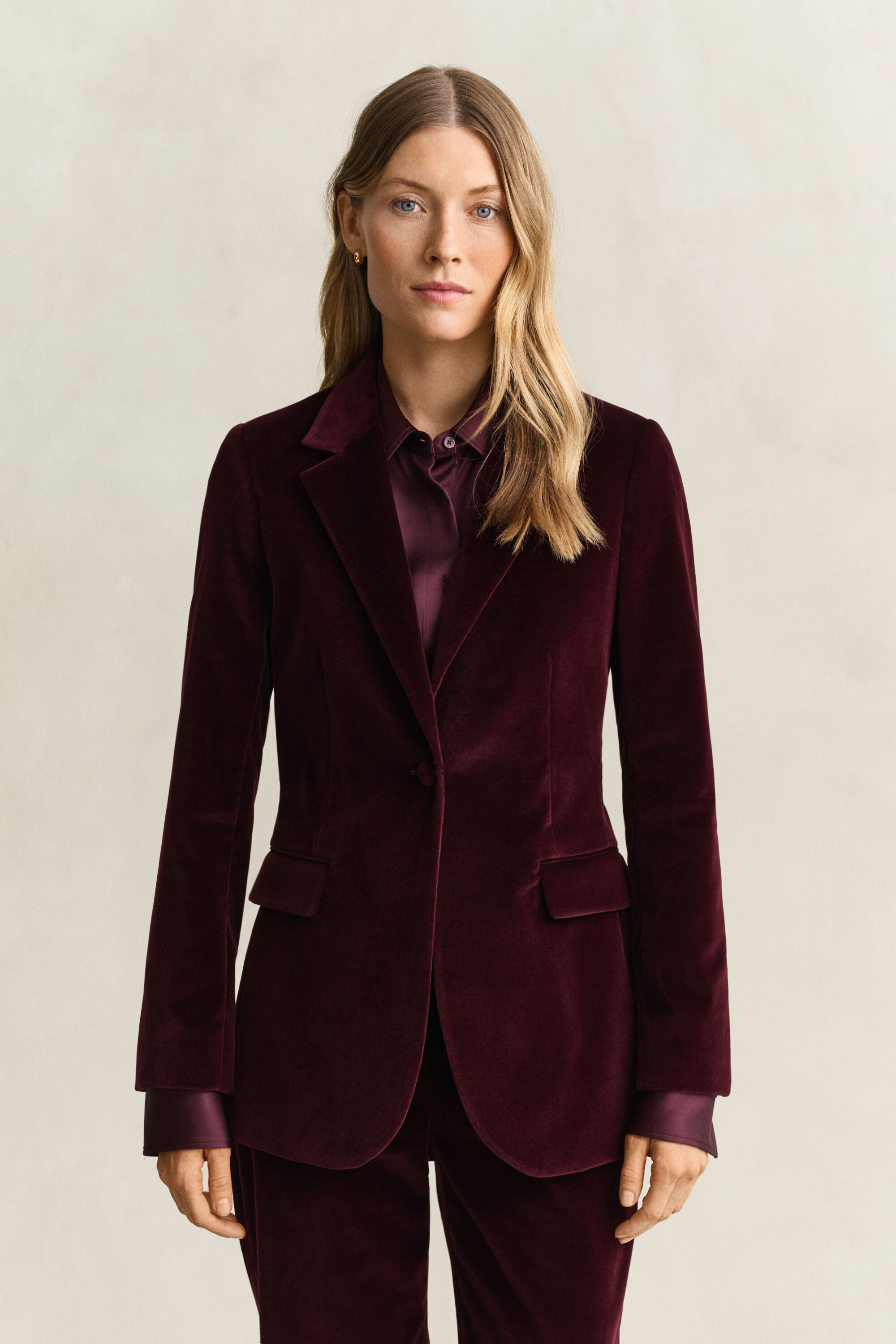 Blazer em veludo