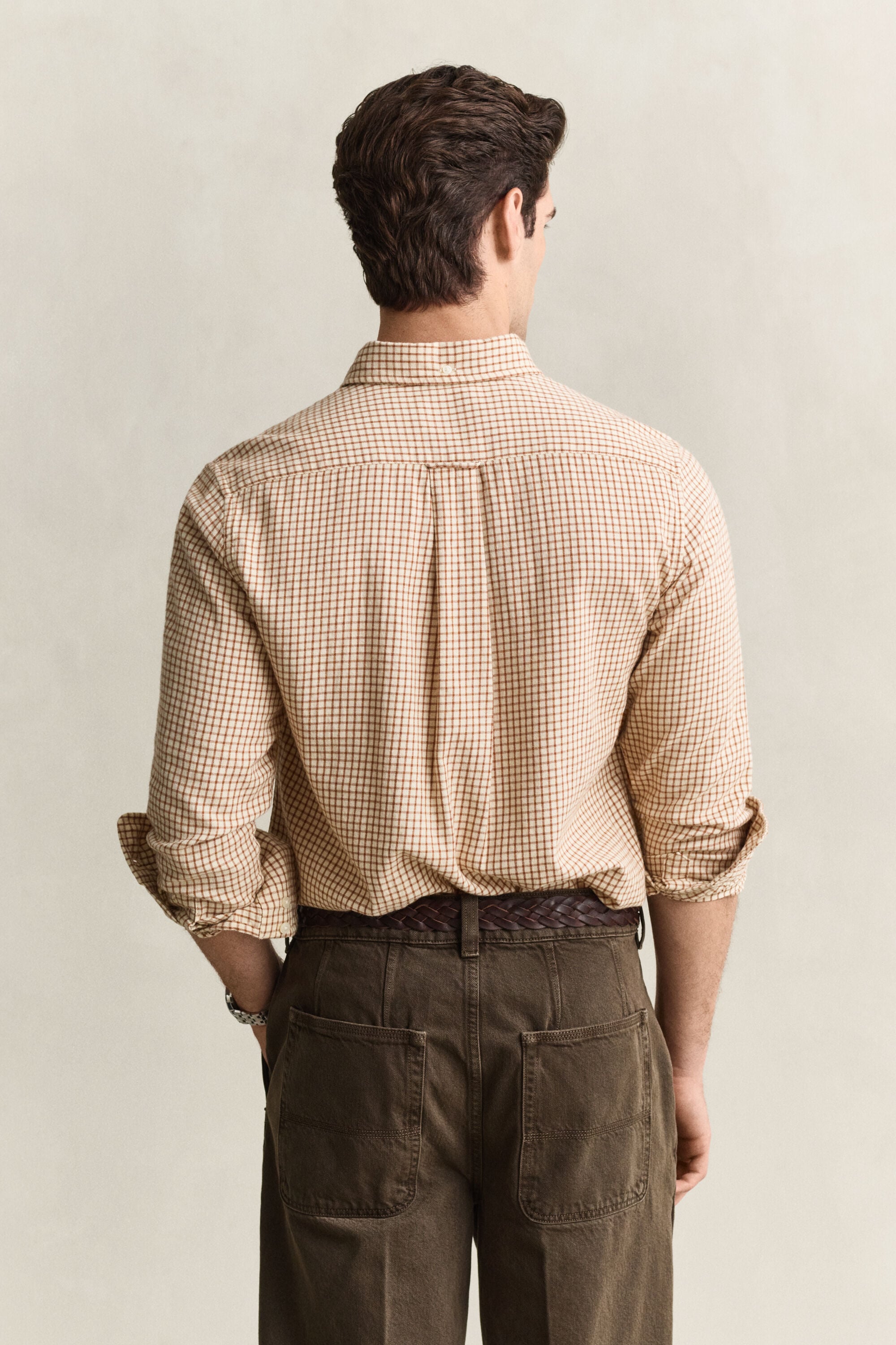 Camisa de flanela Windblown com padrão de xadrez