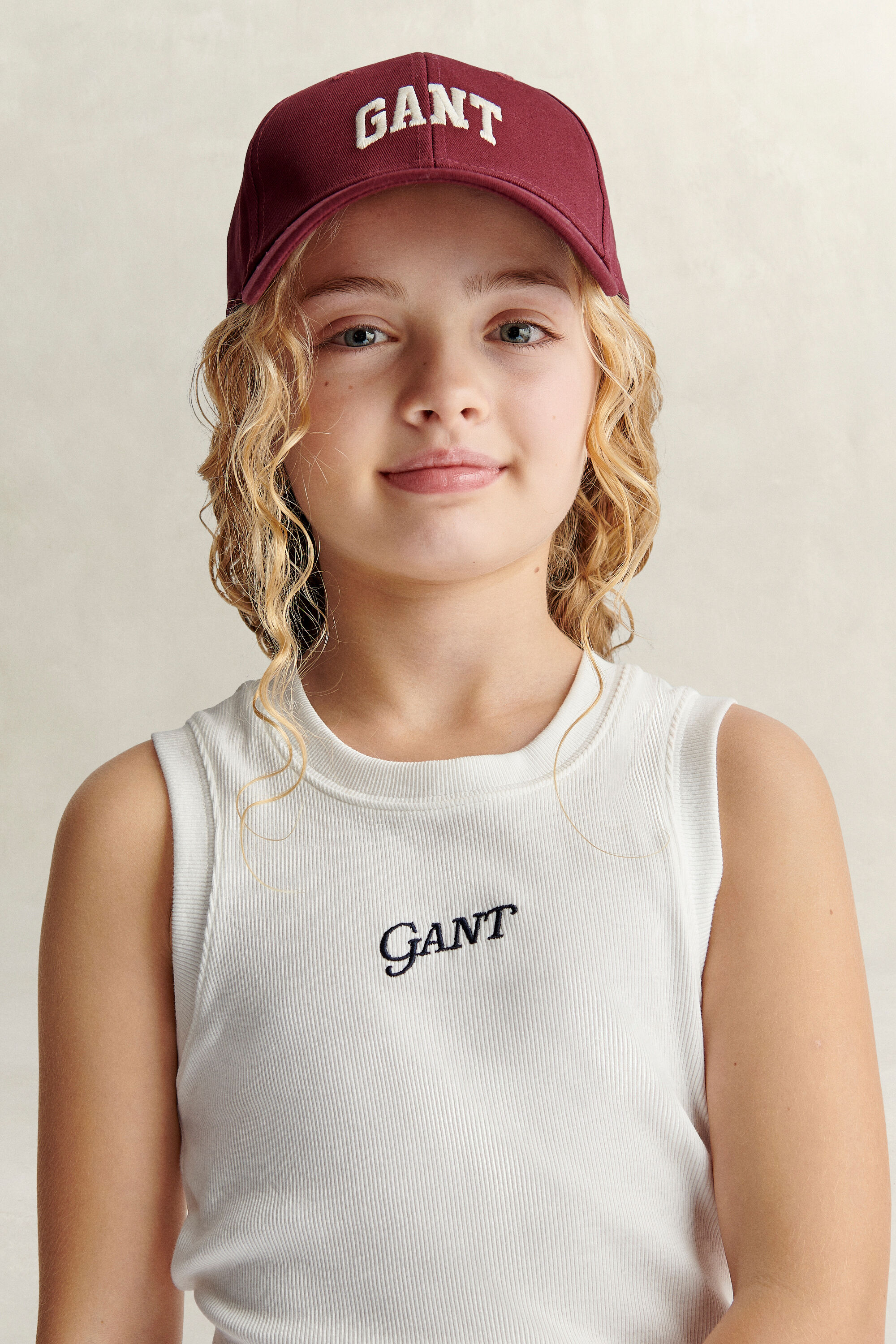 Top canelado Teen Girls