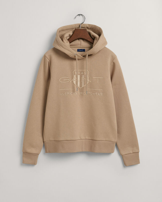 Sweatshirt com capuz Tonal Shield