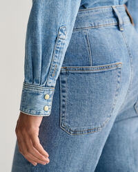 Camisa de ganga regular fit