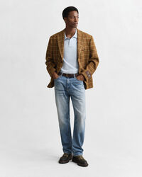 Polo em algodão piqué Shield regular fit