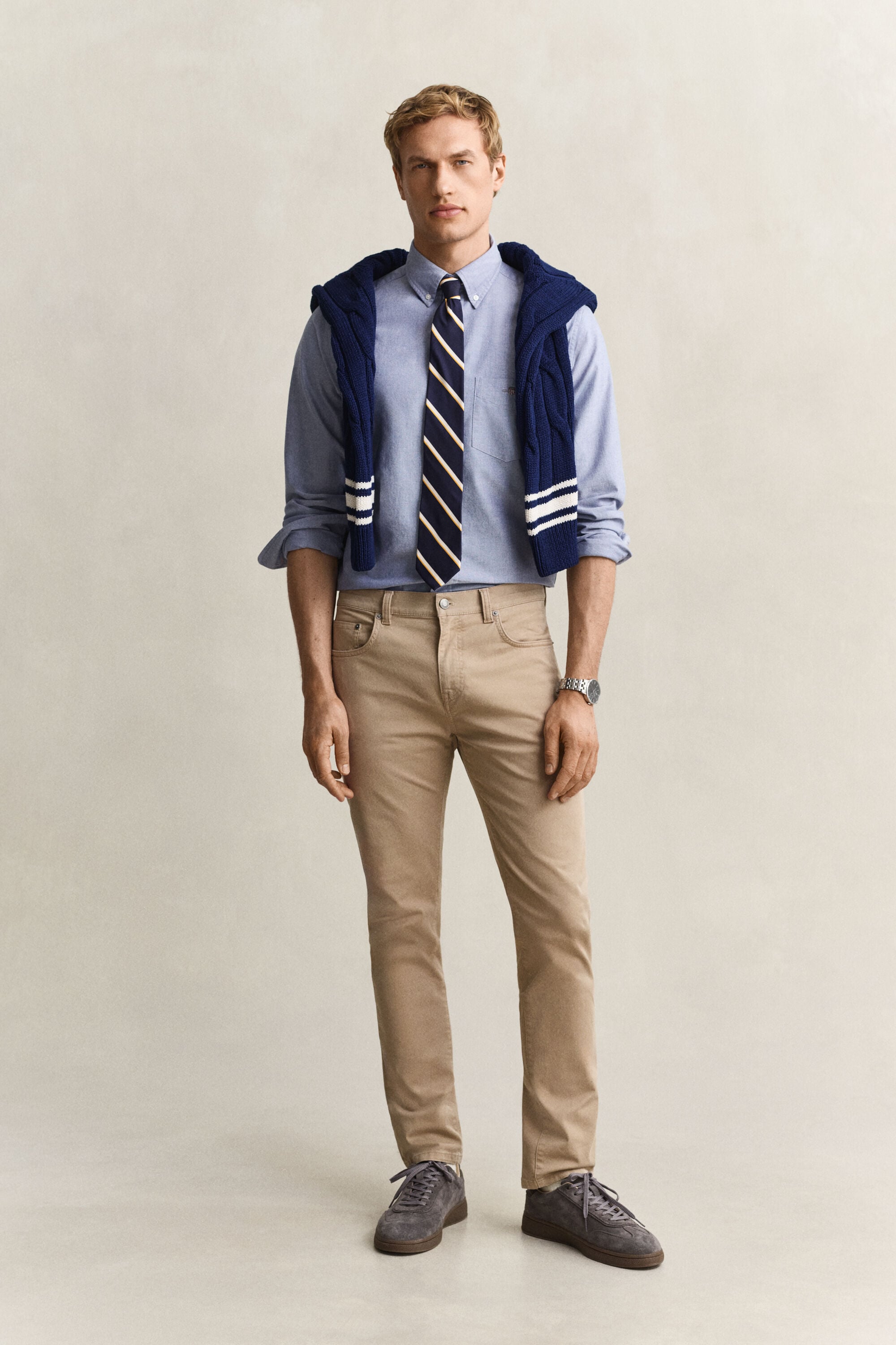 Camisa Oxford Classic regular fit