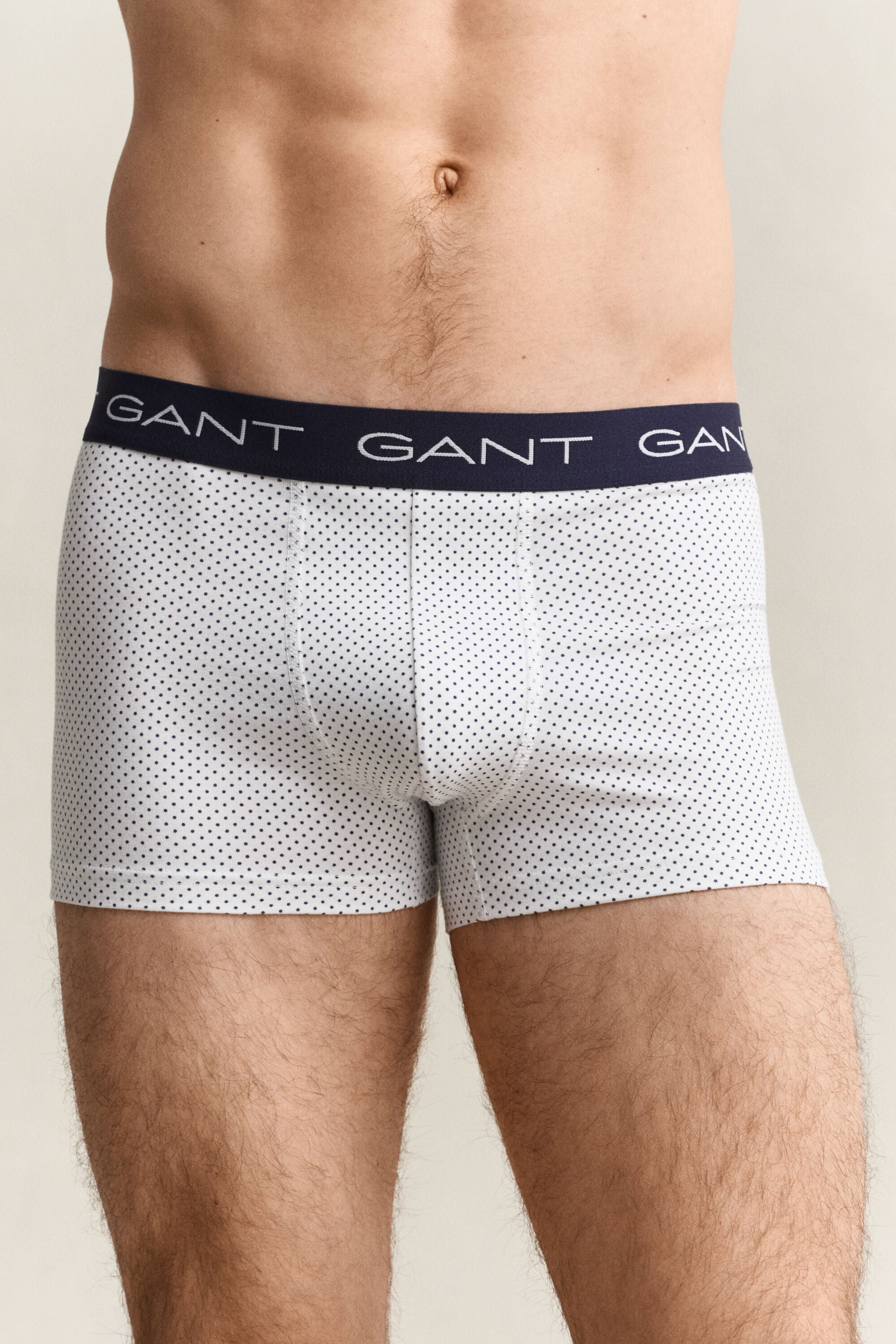 Pack de 3 boxers com estampado às bolinhas