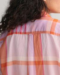 Camisa Madras oversized