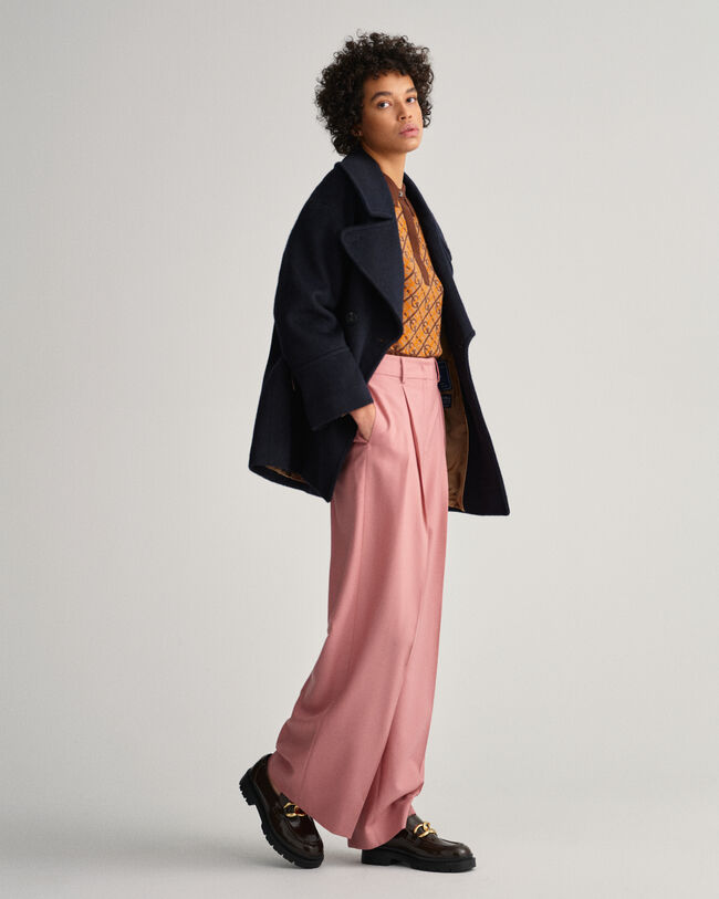 Casaco de marinheiro oversized