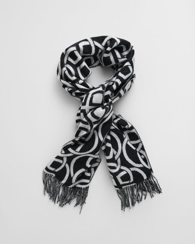 Cachecol em lã G Patterned