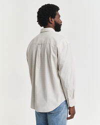 Camisa Oxford Luxury com padrão de xadrez oversized fit