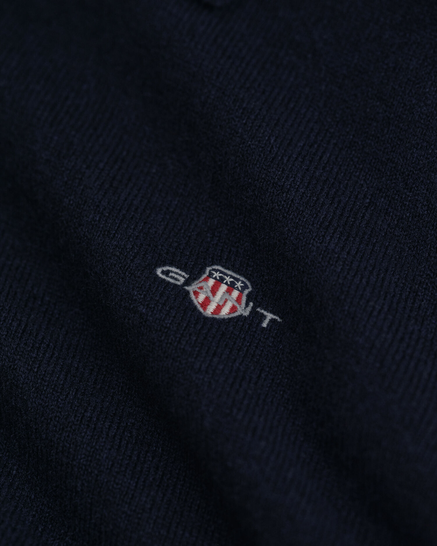 Camisola de malha tipo polo em lã extrafina