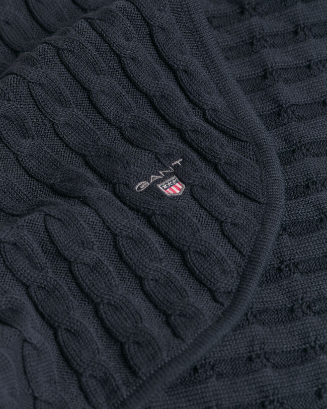 Cobertor em malha de algodão entrançada Baby