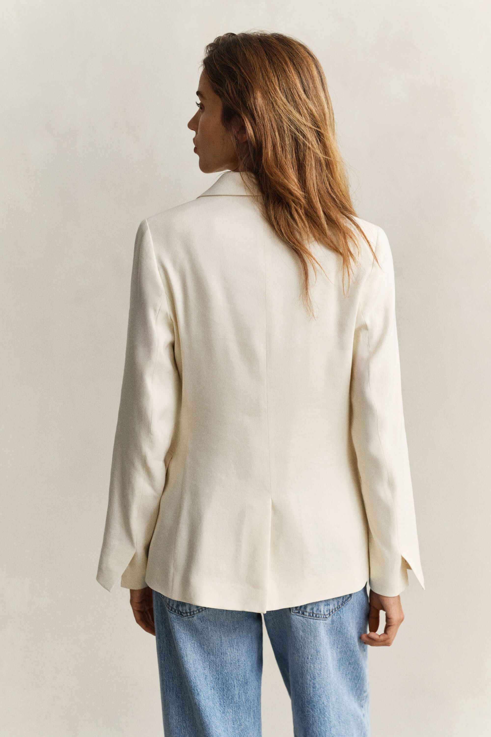 Blazer em linho com elastano