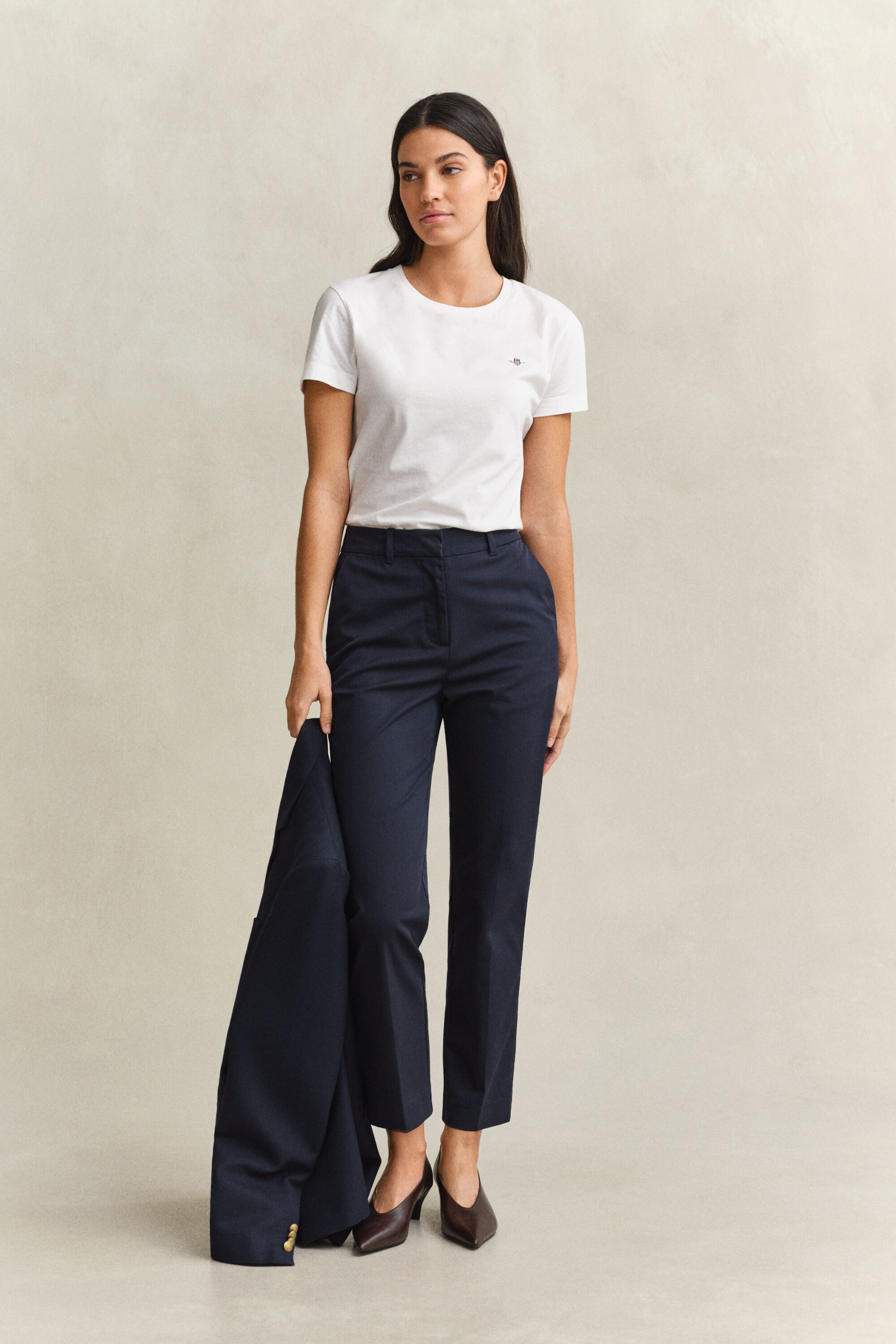 Calças slim fit