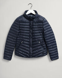 Casaco de penas leve