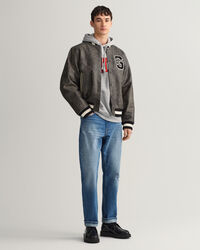 GANT Varsity Jacket em pele