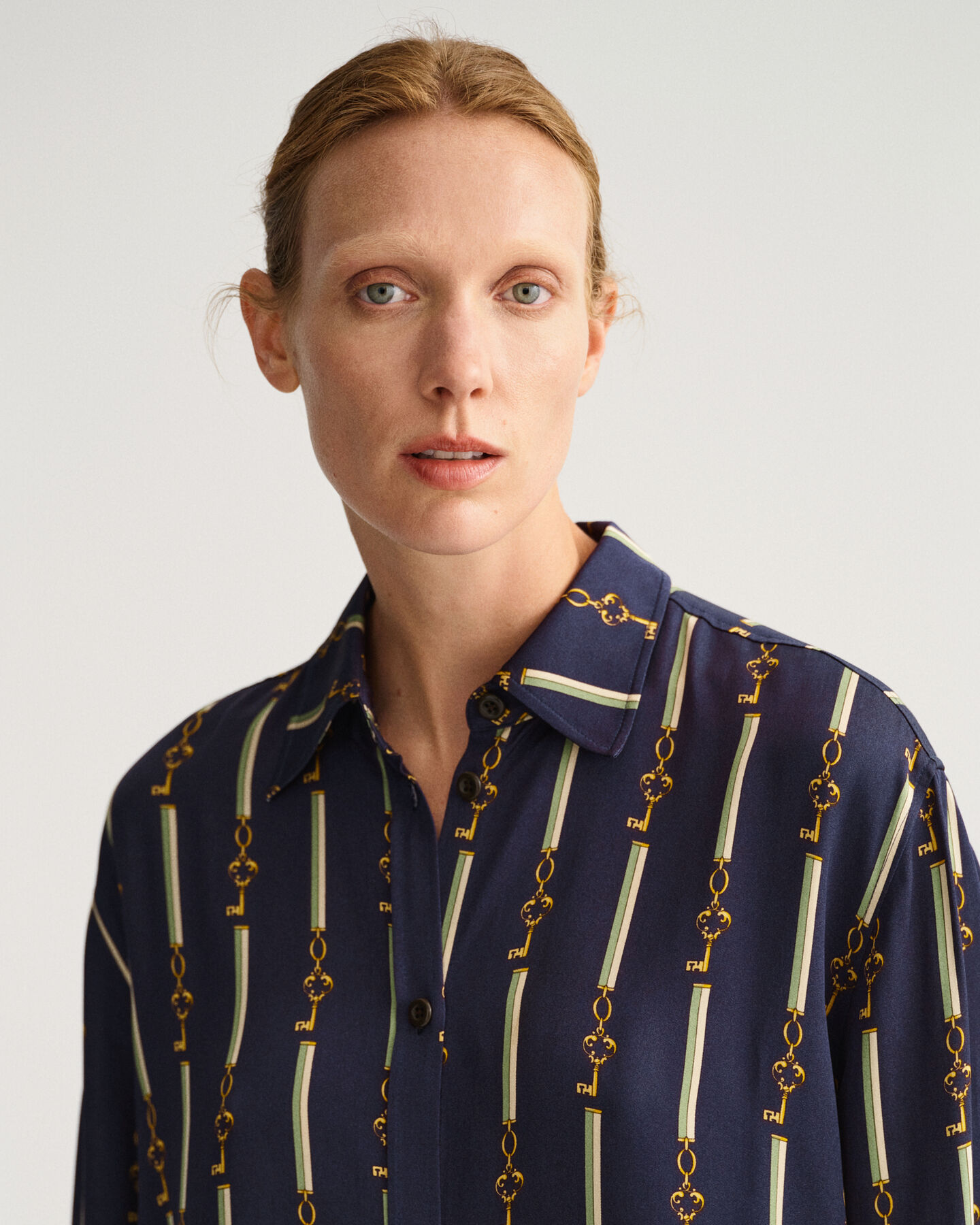 Vestido-camisa American Luxe