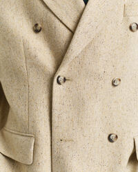 Casaco de fato em malha Nepps com padrão espinha de peixe relaxed fit