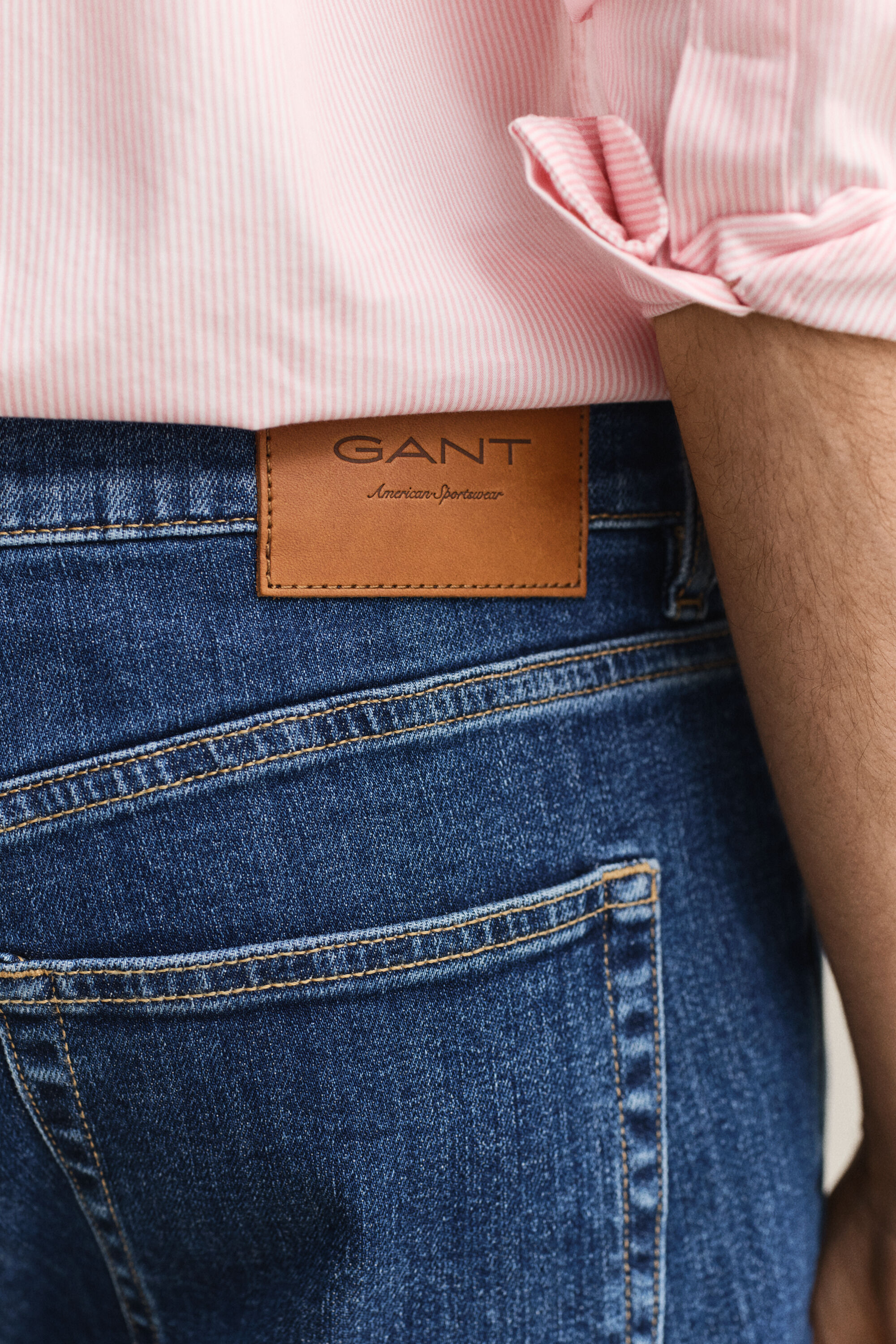 Calças de ganga Clean Wash slim fit