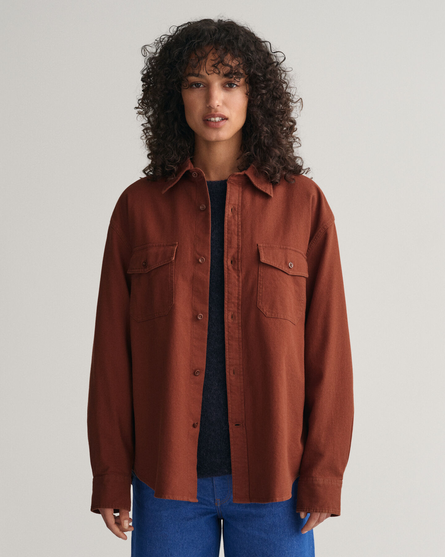 Camisa Utility relaxed fit