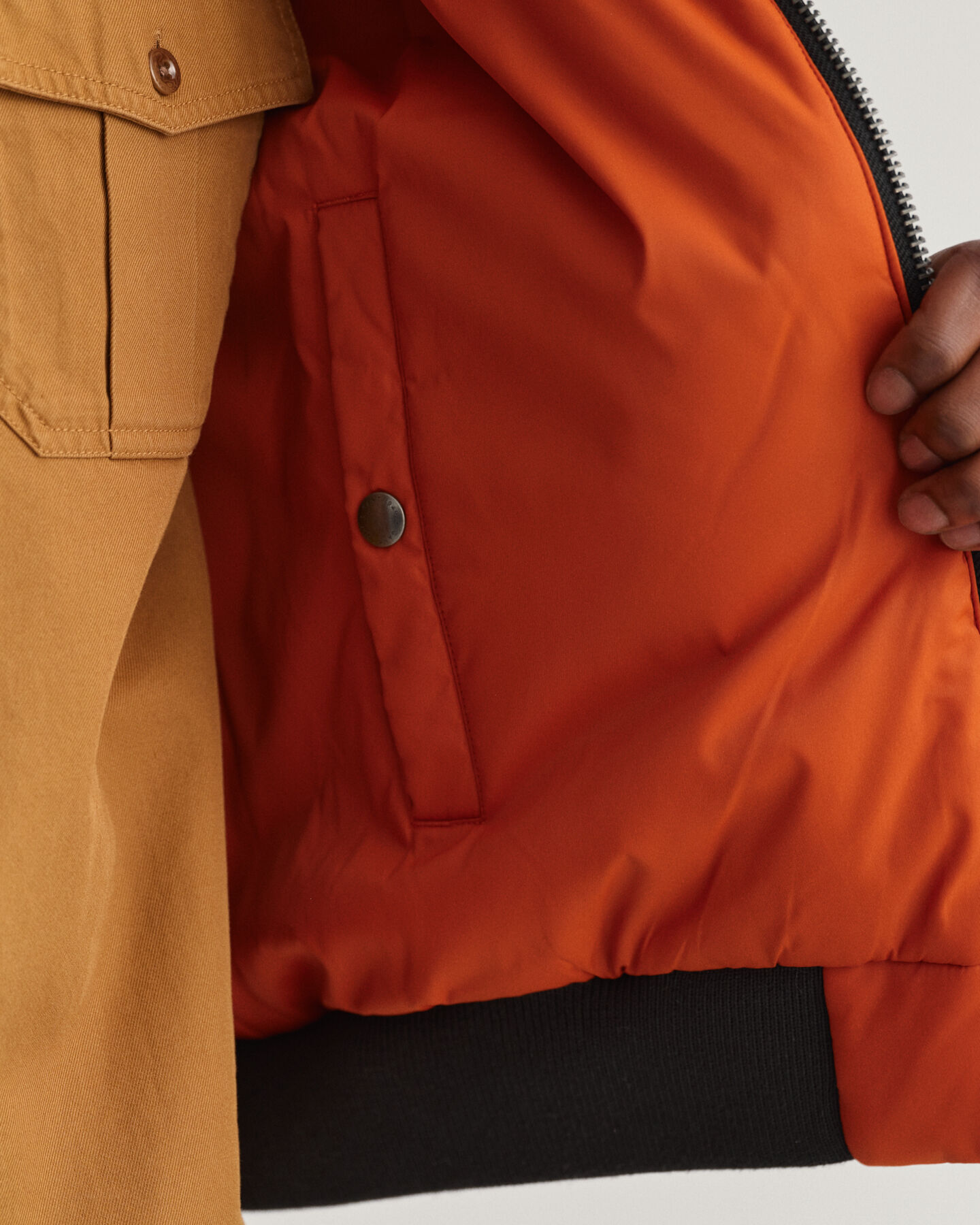 Casaco bomber reversível