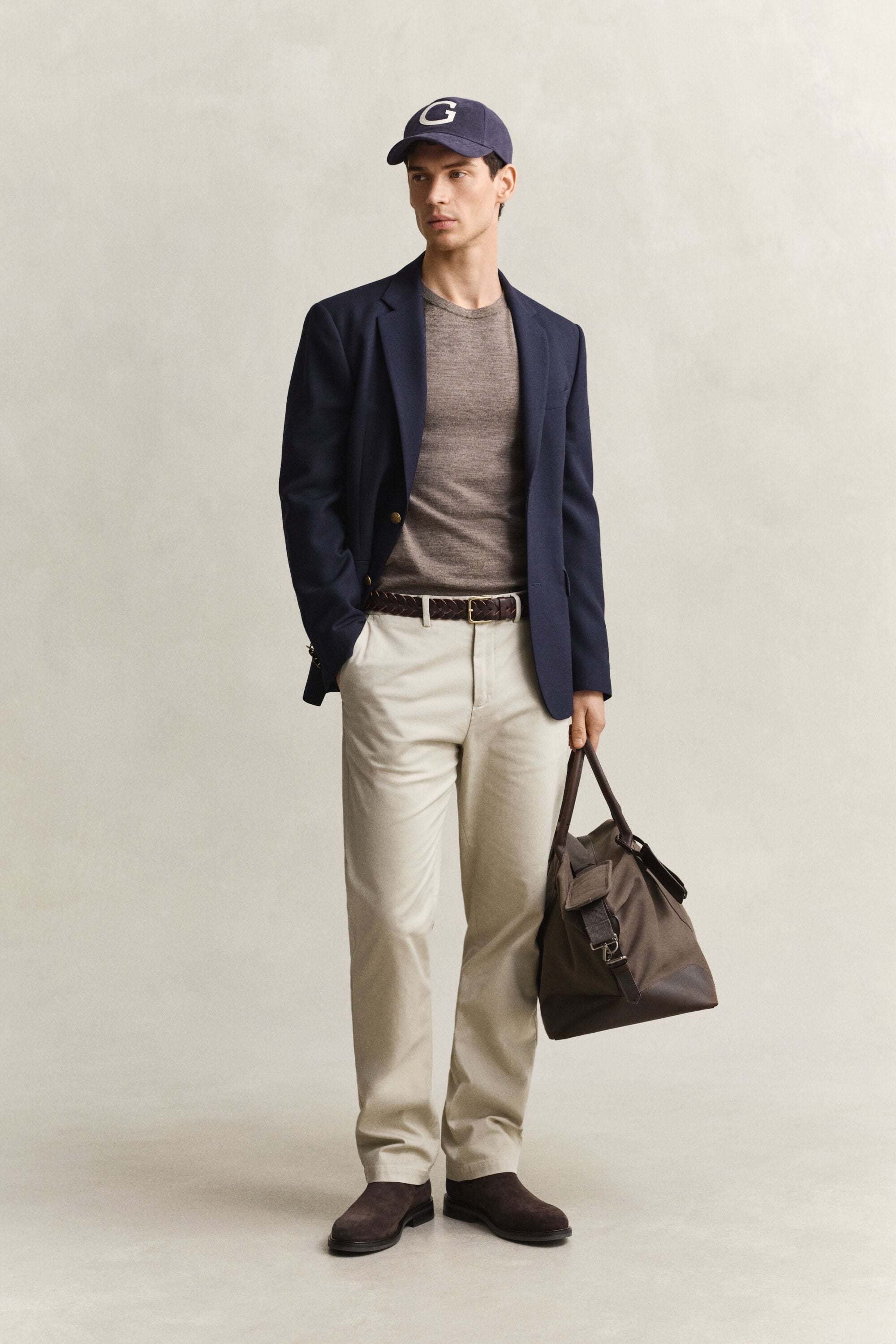 Calças chino elegantes regular fit