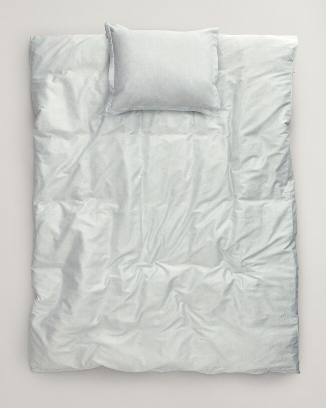 Conjunto de cama individual com padrão paisley clássico