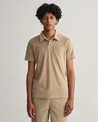 Polo em algod&atilde;o piqu&eacute; Terry Cloth
