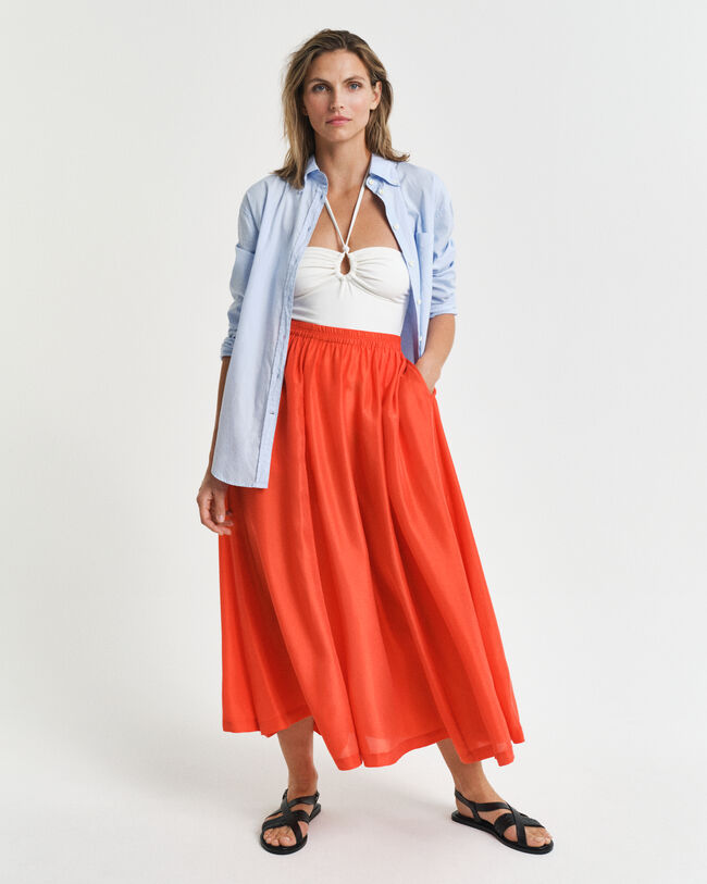 Saia em seda Habotai