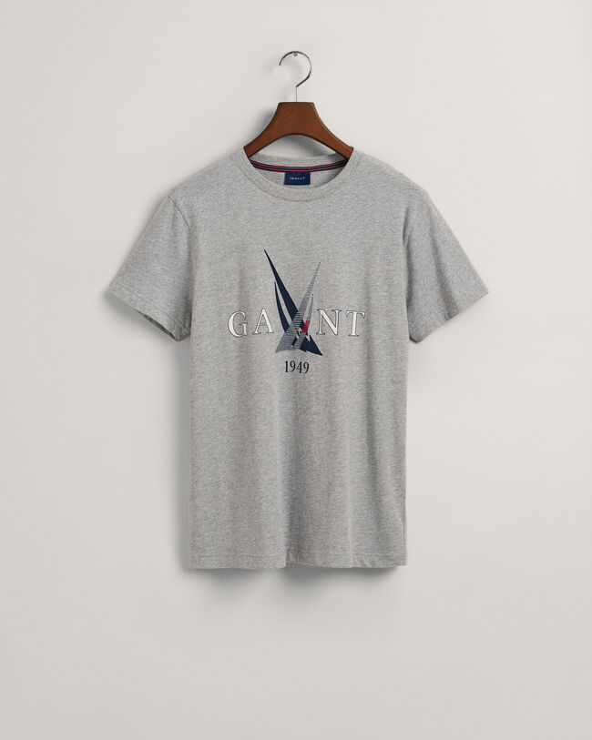 T-shirt com estampado Sail
