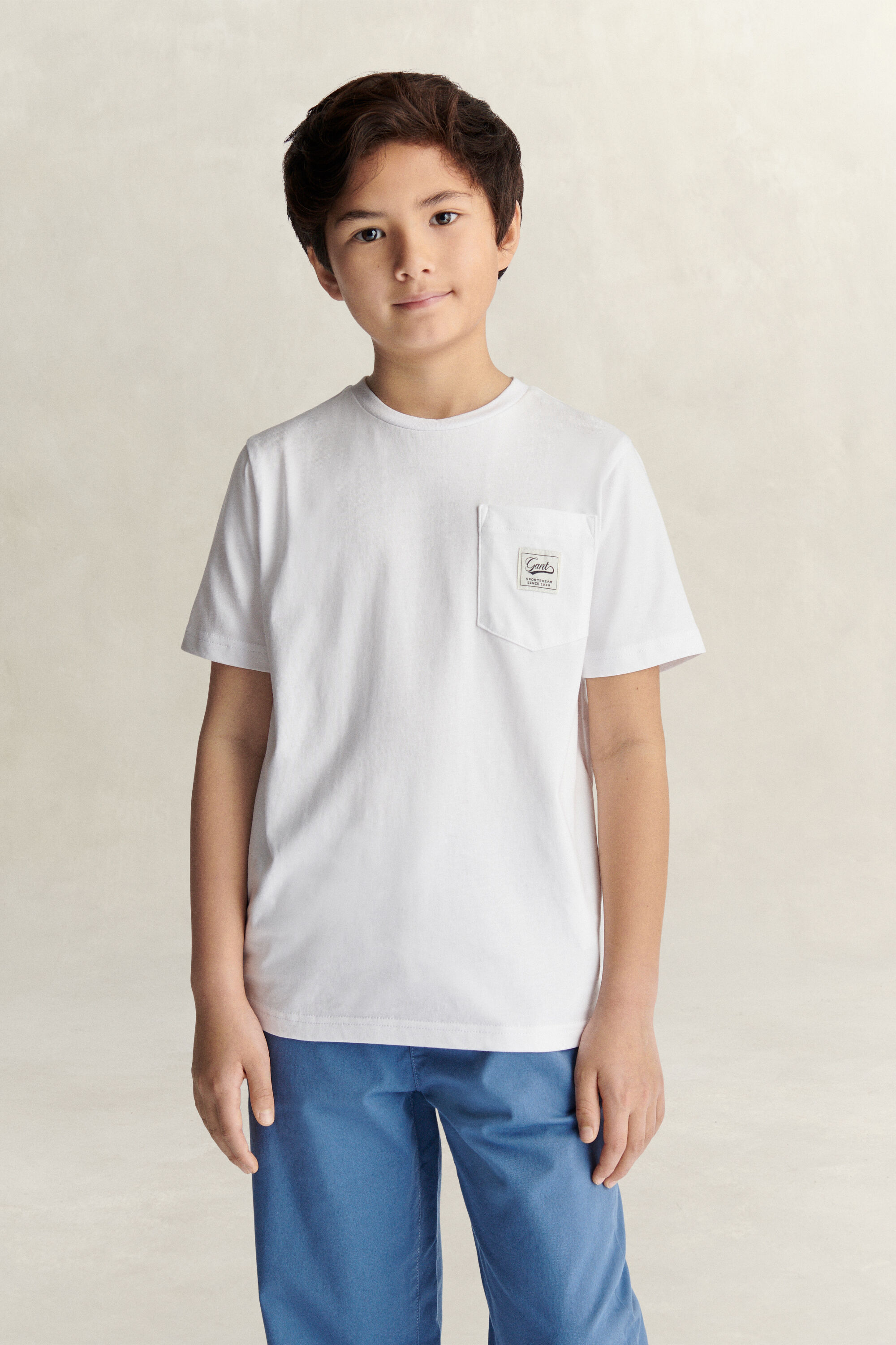 T-shirt com bolso Teen Boys