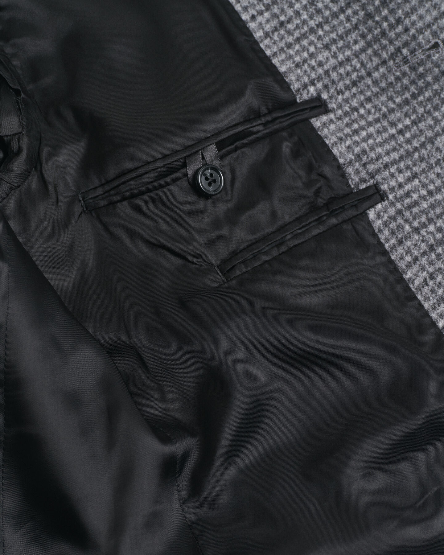 Sobretudo em lã com dois tons