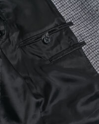 Sobretudo em lã com dois tons