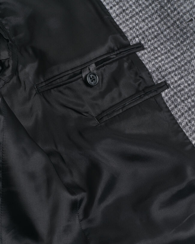 Sobretudo em lã com dois tons