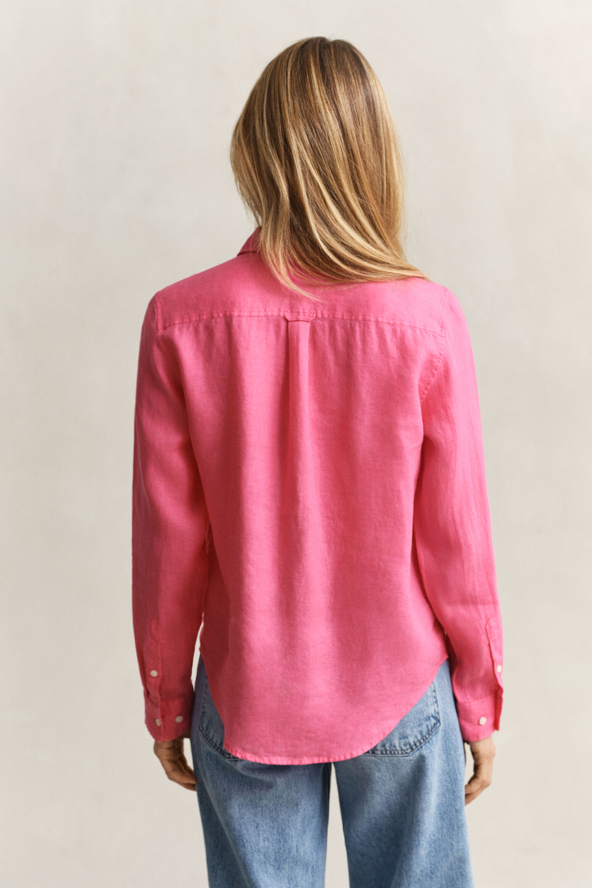 Camisa de linho regular fit