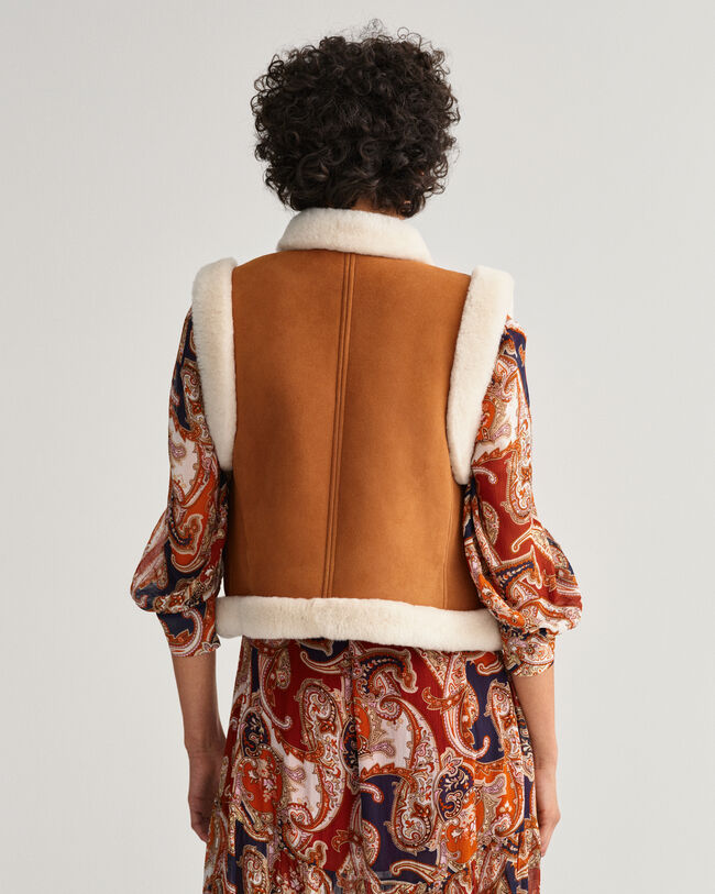 Colete em lã de carneiro