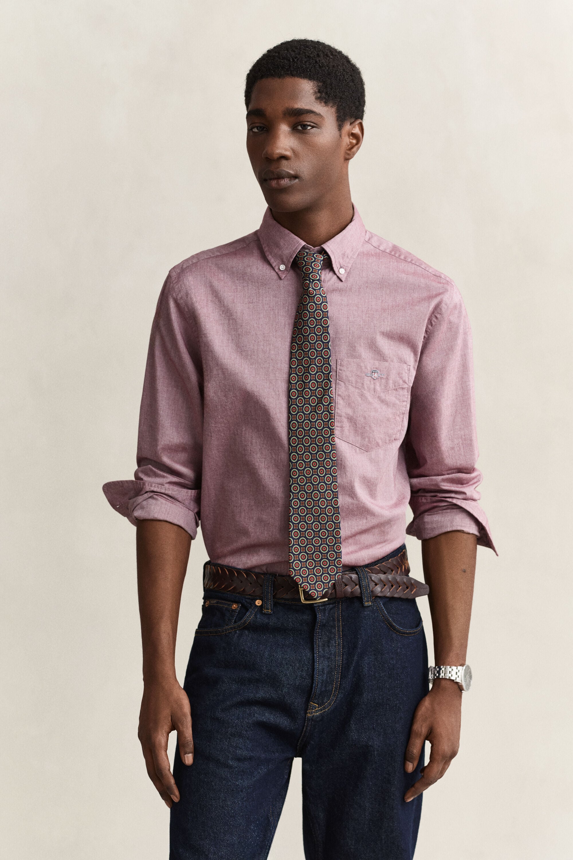 Camisa de popelina Classic regular fit