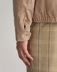 Blusão Windcheater em bombazina