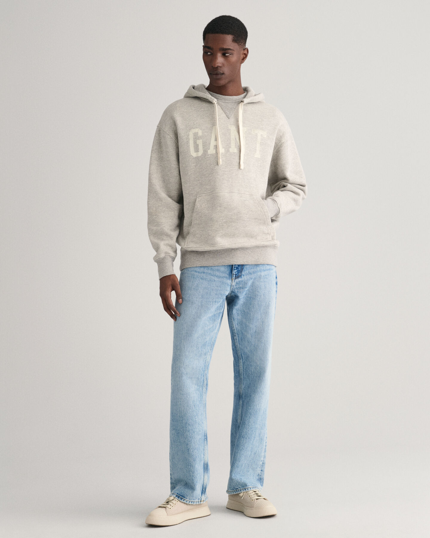 Sweatshirt com capuz Graphic Melange