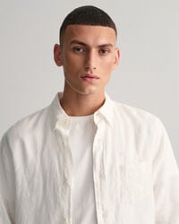 Camisa de linho regular fit