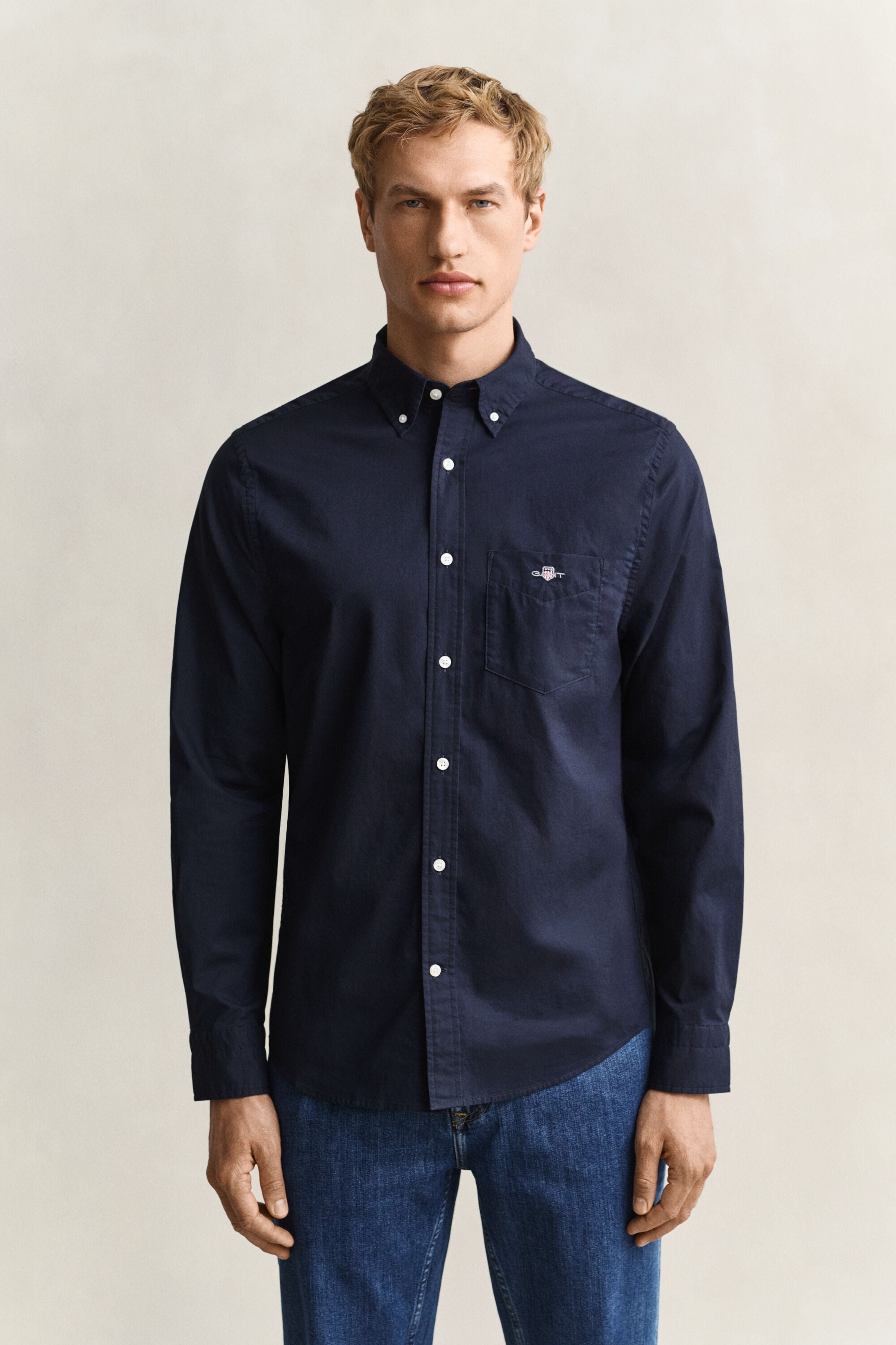 Camisa de popelina Classic regular fit