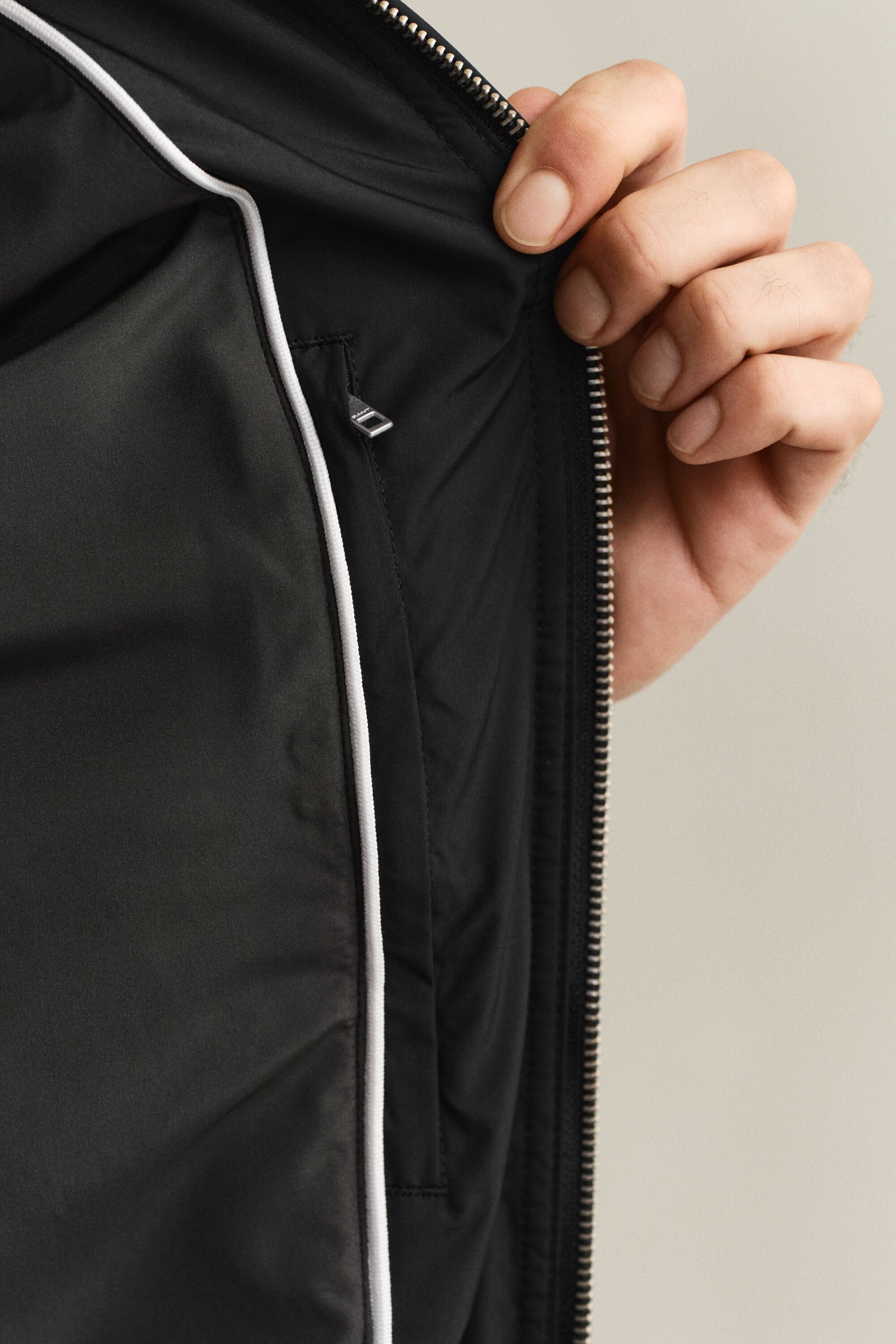 Blusão Windcheater acolchoado