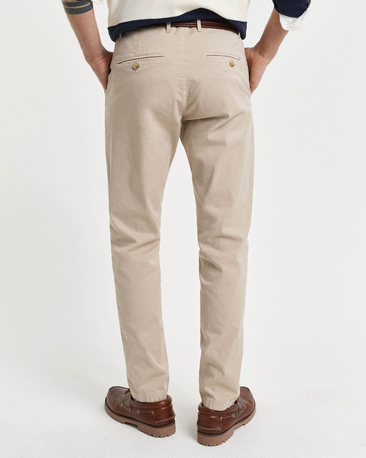 Cal&ccedil;as chino Sunfaded slim fit